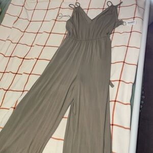 NWT Old Navy Olive Green Jumpsuit